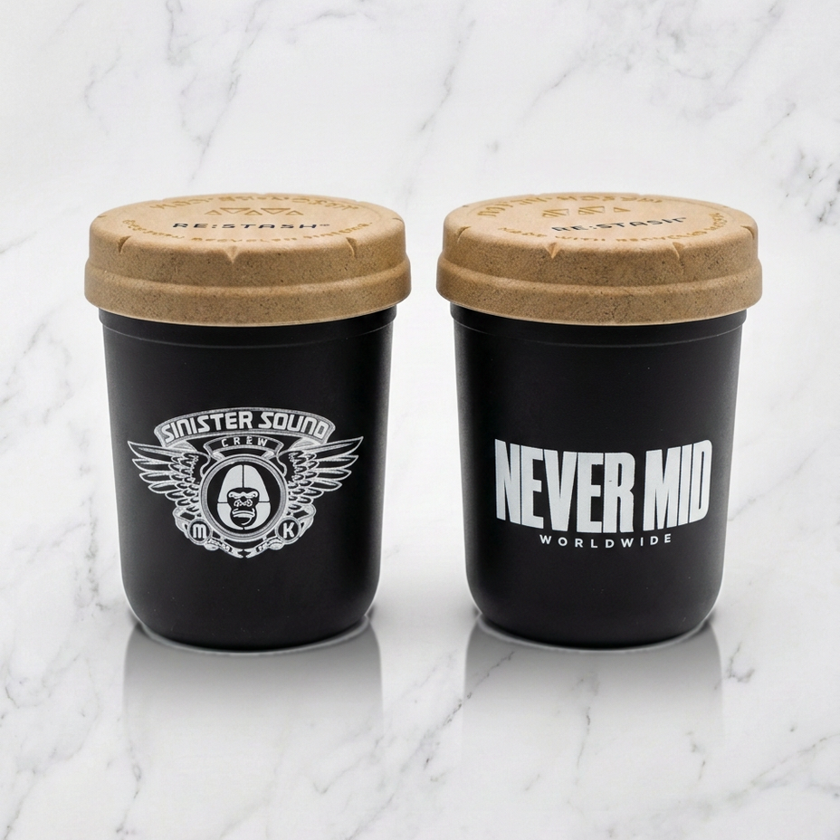 SINISTER SOUND CREW ◆ 30th Anniversary RE:STASH Jar mockup